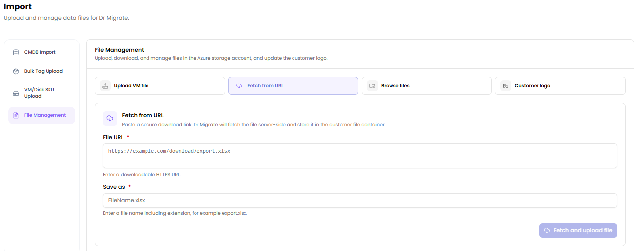 Upload File